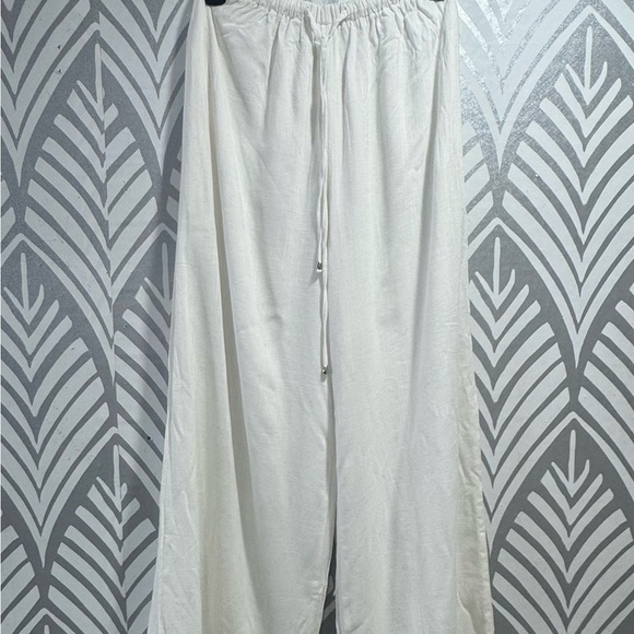 COPY - NWOT Princess Polly White Wide Leg Pants - Picture 7 of 7
